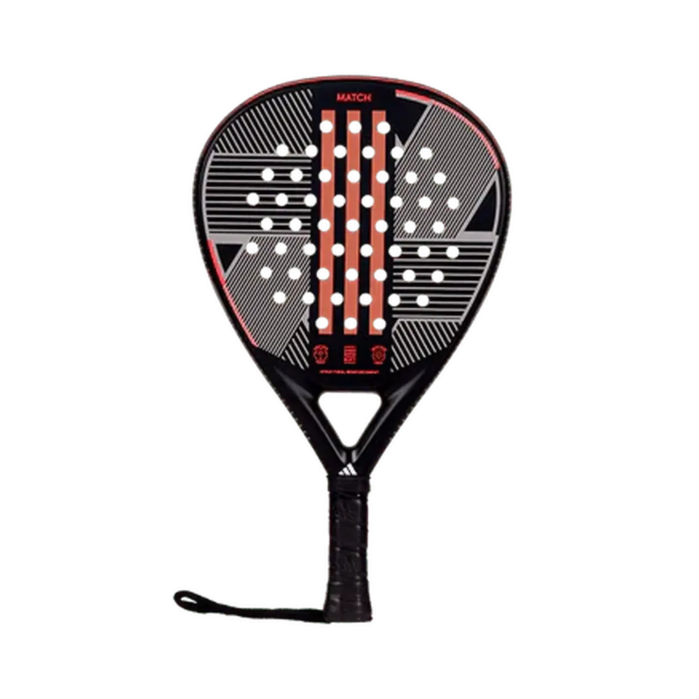 Padel Racket Adidas MATCH 3.3 Black/Red 2024